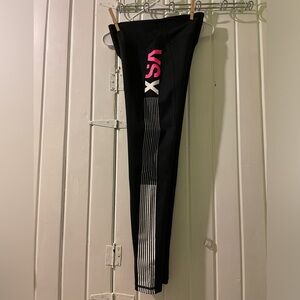 Vs. pink VSX Knockout leggings-medium EUC